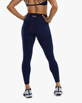 TYR LADIES 25  LEGGINGS NAVY